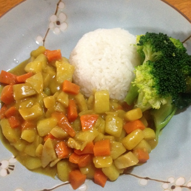 娘惹风杏鲍菇牛肉咖喱