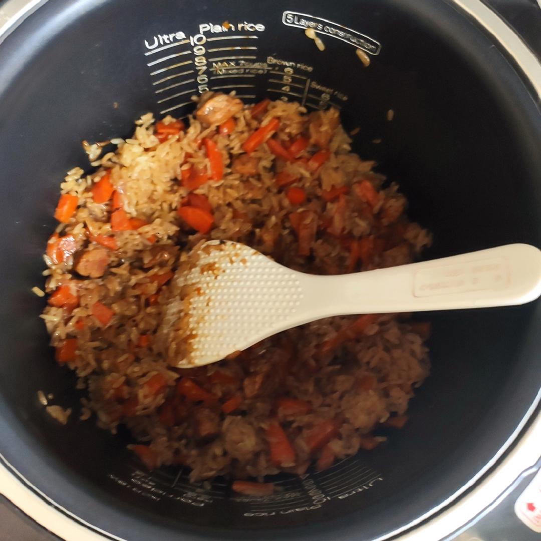 新疆牛肉抓饭（电饭锅）