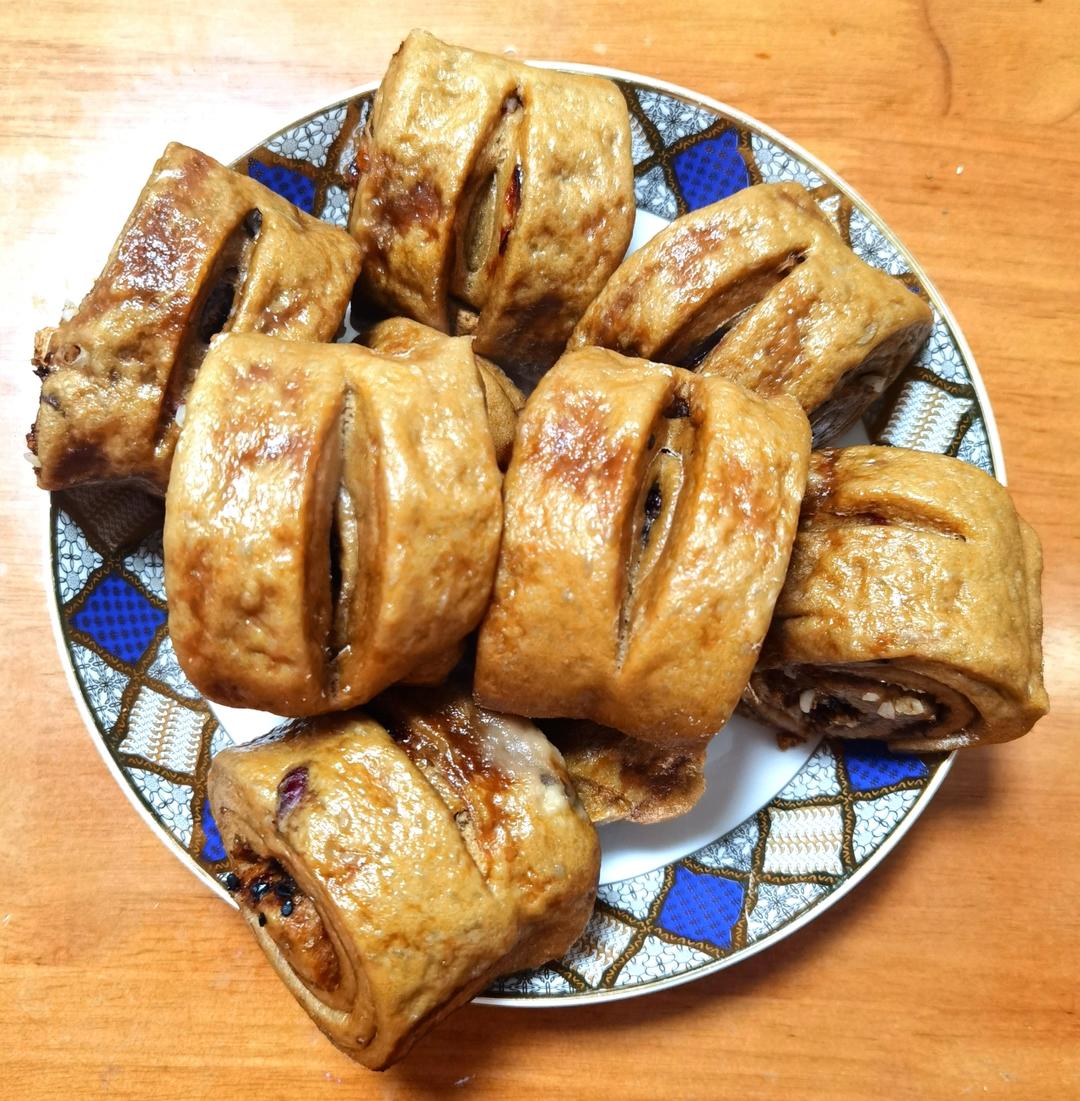 坚果红糖馒头
