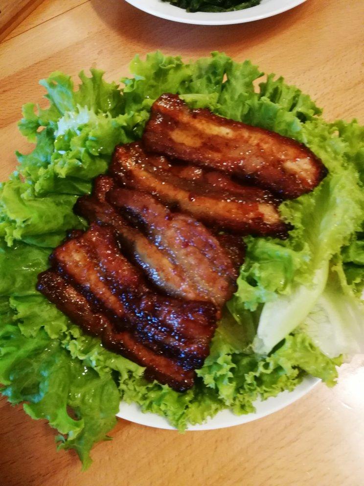 好吃不腻烤五花肉【烤箱版】