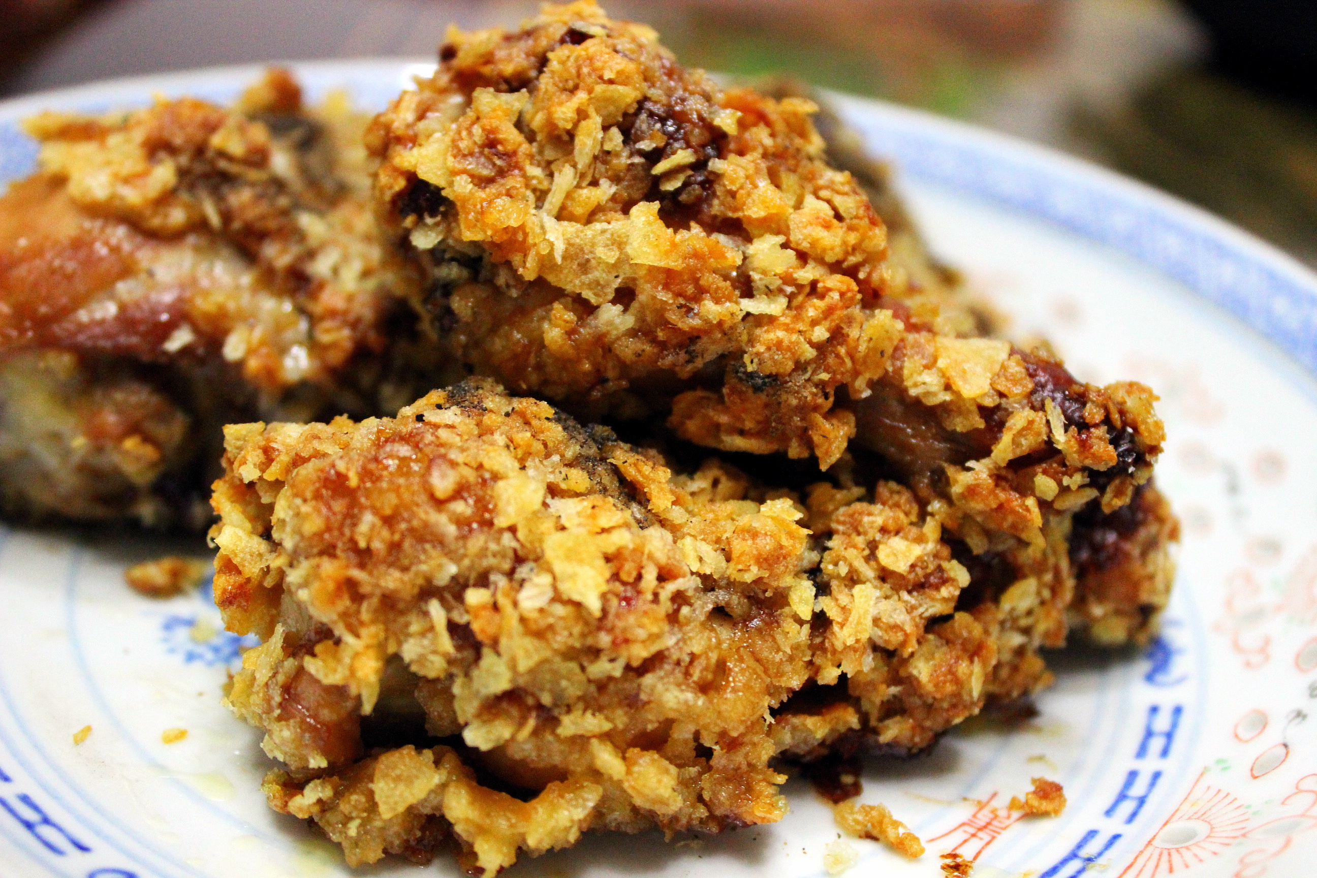 脆皮烤鸡腿