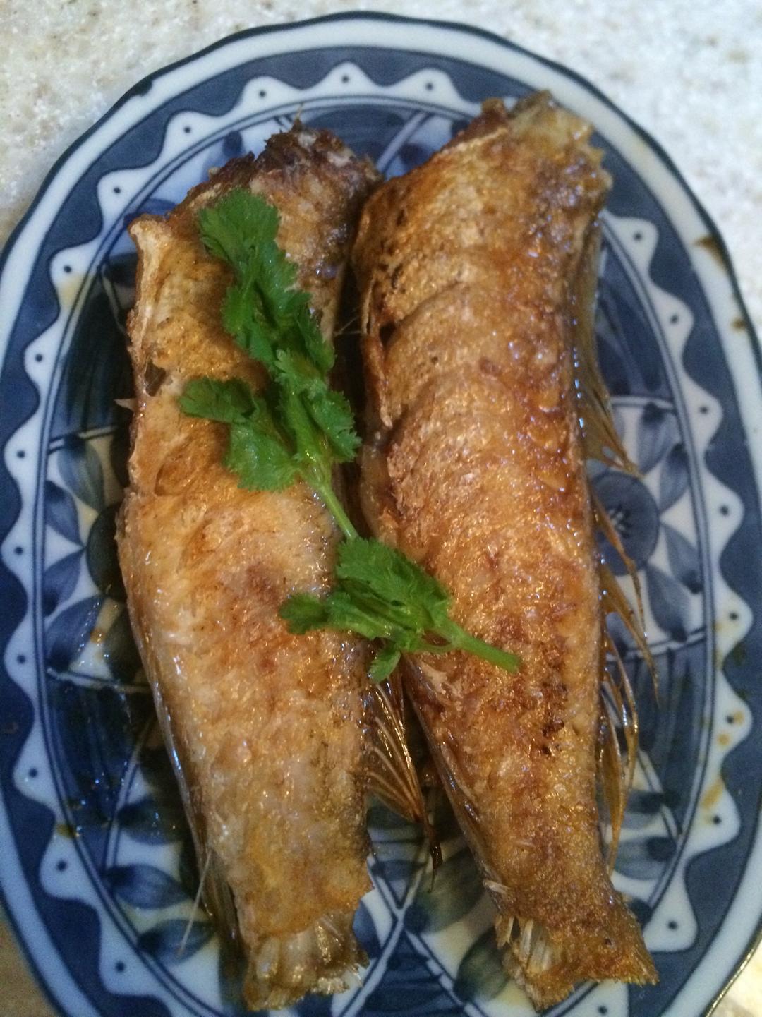 超简单的香煎马头鱼的做法