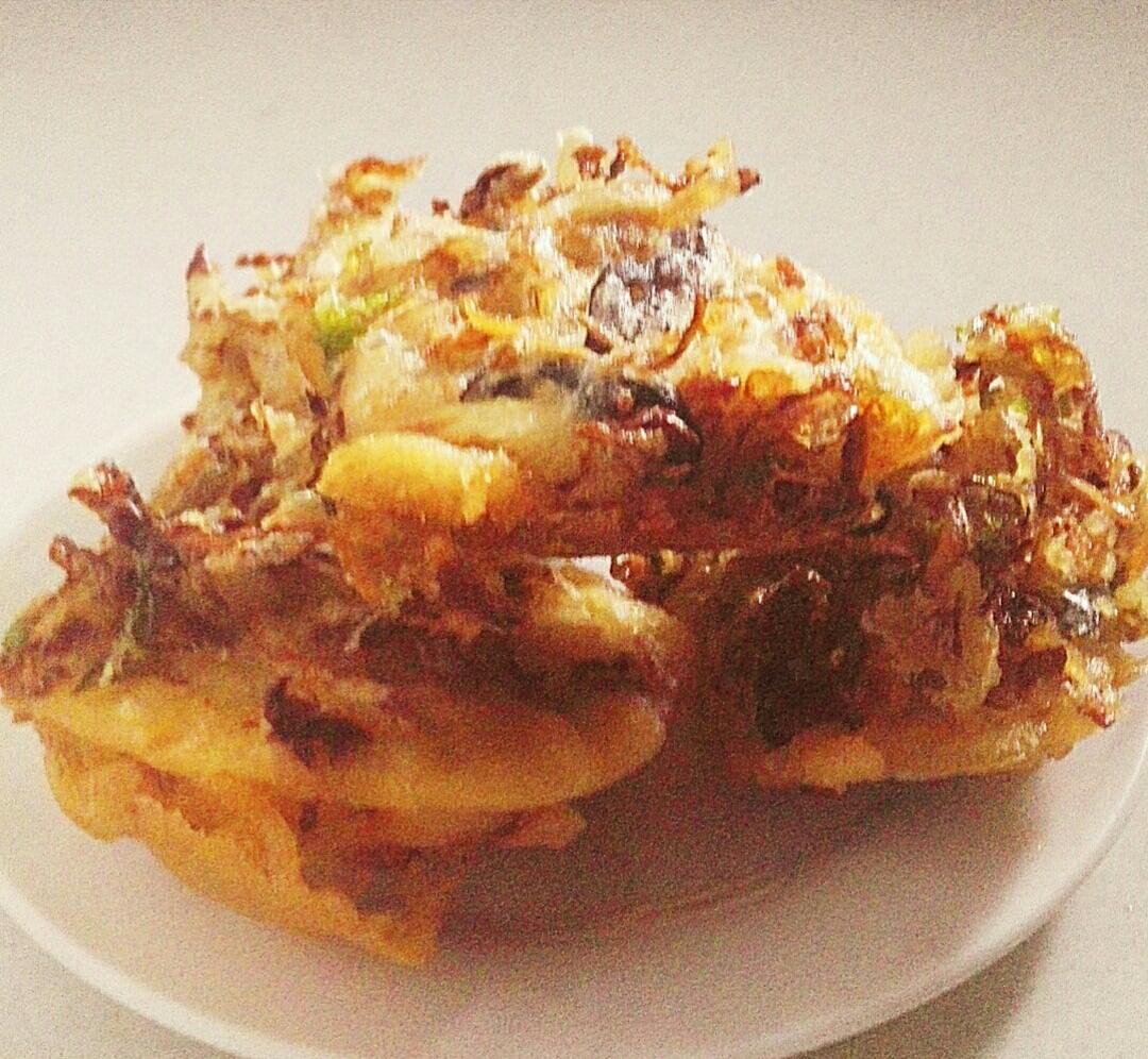 包菜油墩子@抗疫卷心菜的做法