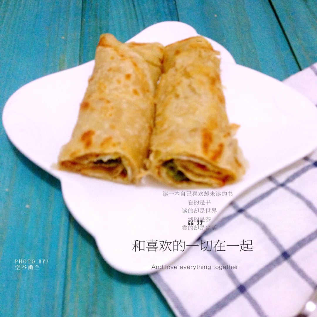 飞饼版的鸡蛋灌饼