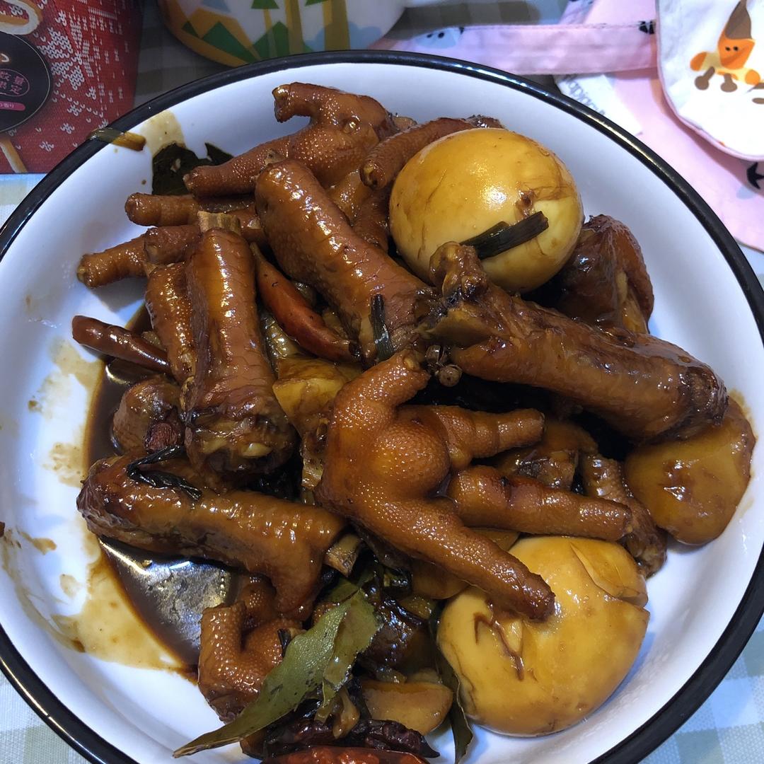 超级好吃的卤鸡爪(张亮卤世界方子)