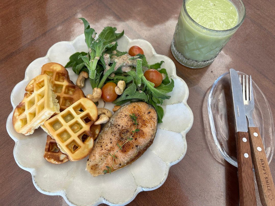 无泡打粉华夫饼(早餐机版)