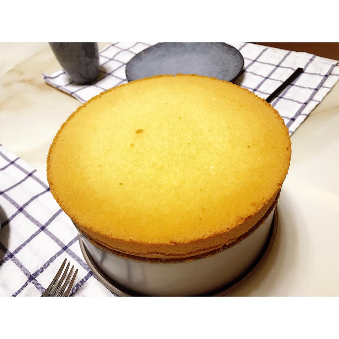 【零失败】不会裱花没关系的水果裸蛋糕 芒果裸蛋糕 完美戚风胚