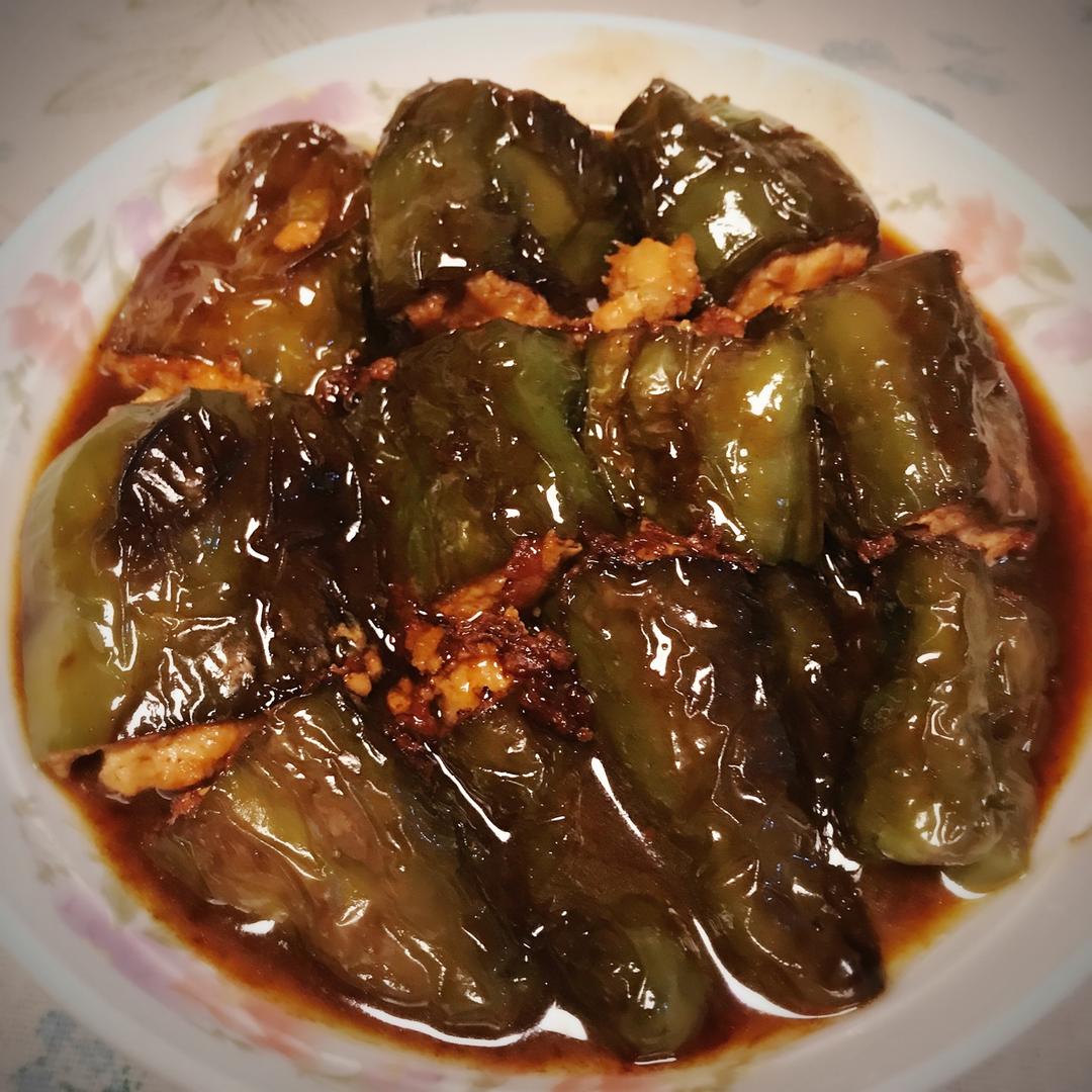 虎皮青椒酿肉