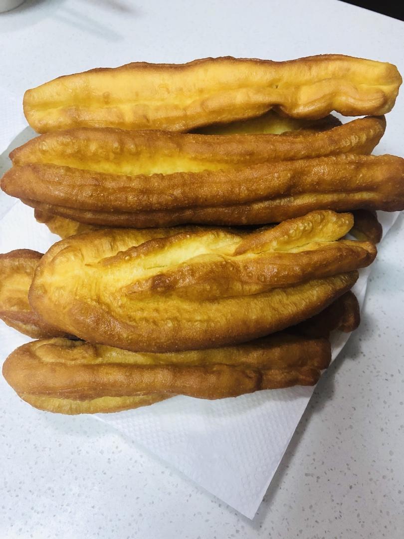 自制奶香油条
