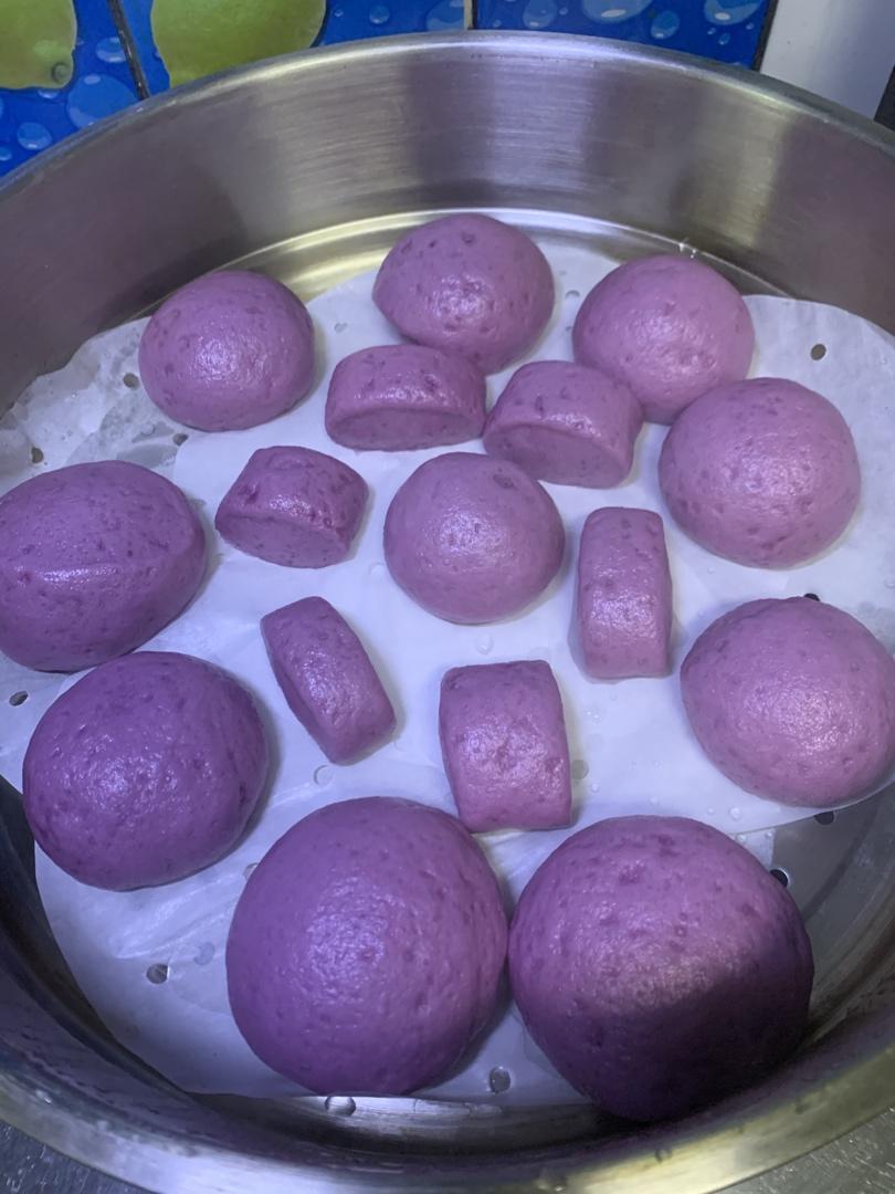 紫薯刀切馒头（一发）