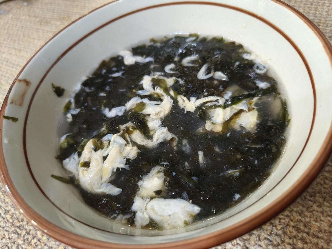妙招紫菜蛋花汤