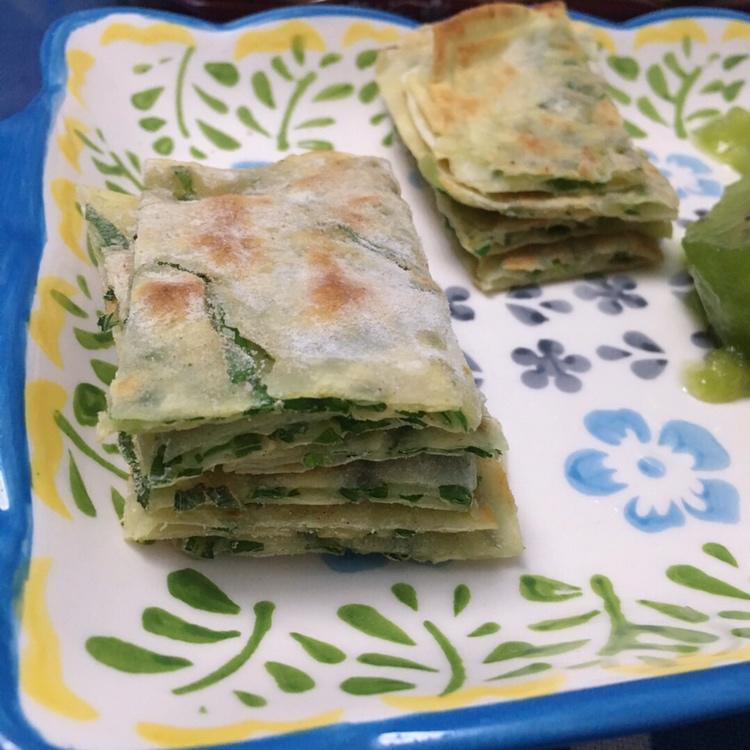 葱油饼（饺子皮版）