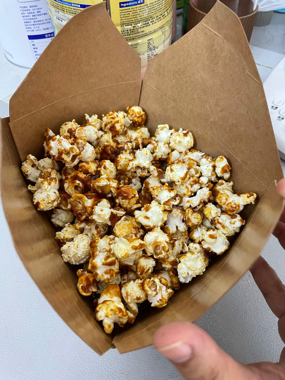 一招搞定小朋友的黄油焦糖爆米花，简单又好吃
