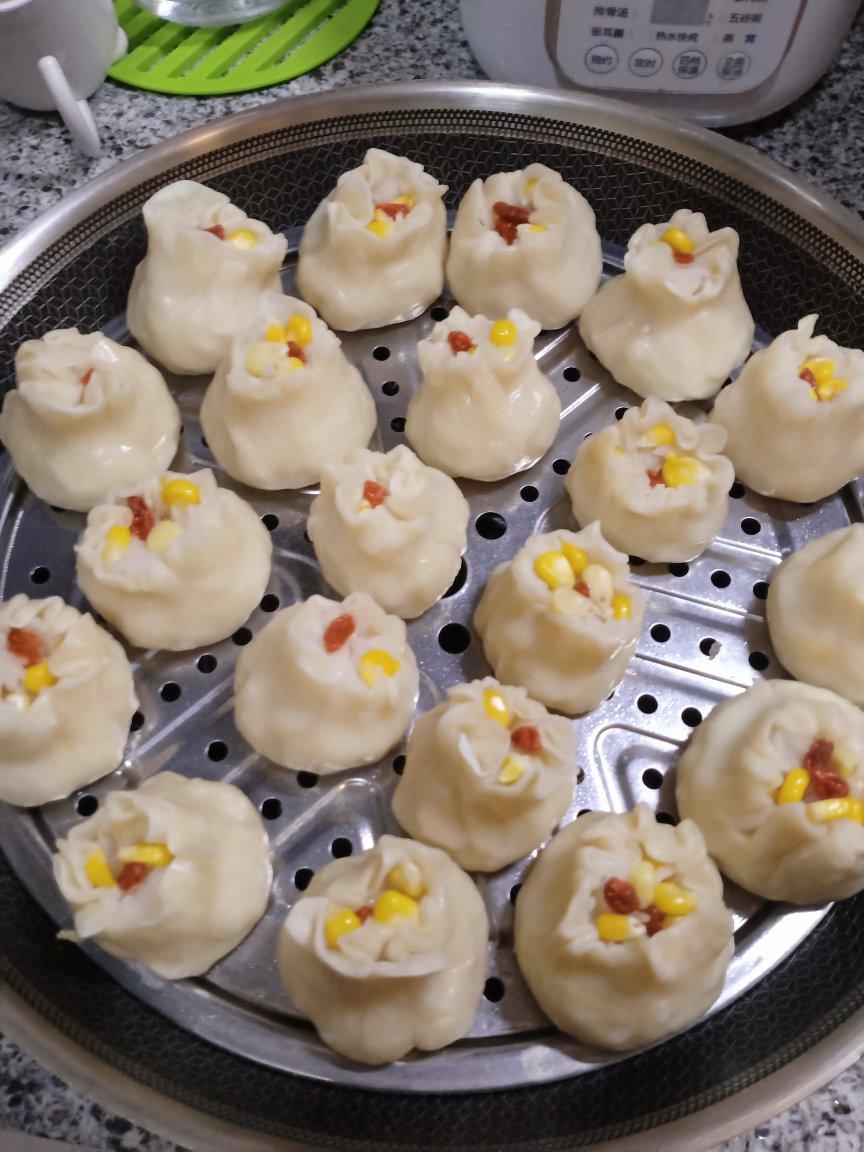 超好吃的香菇糯米猪肉烧麦（附烧麦皮做法）