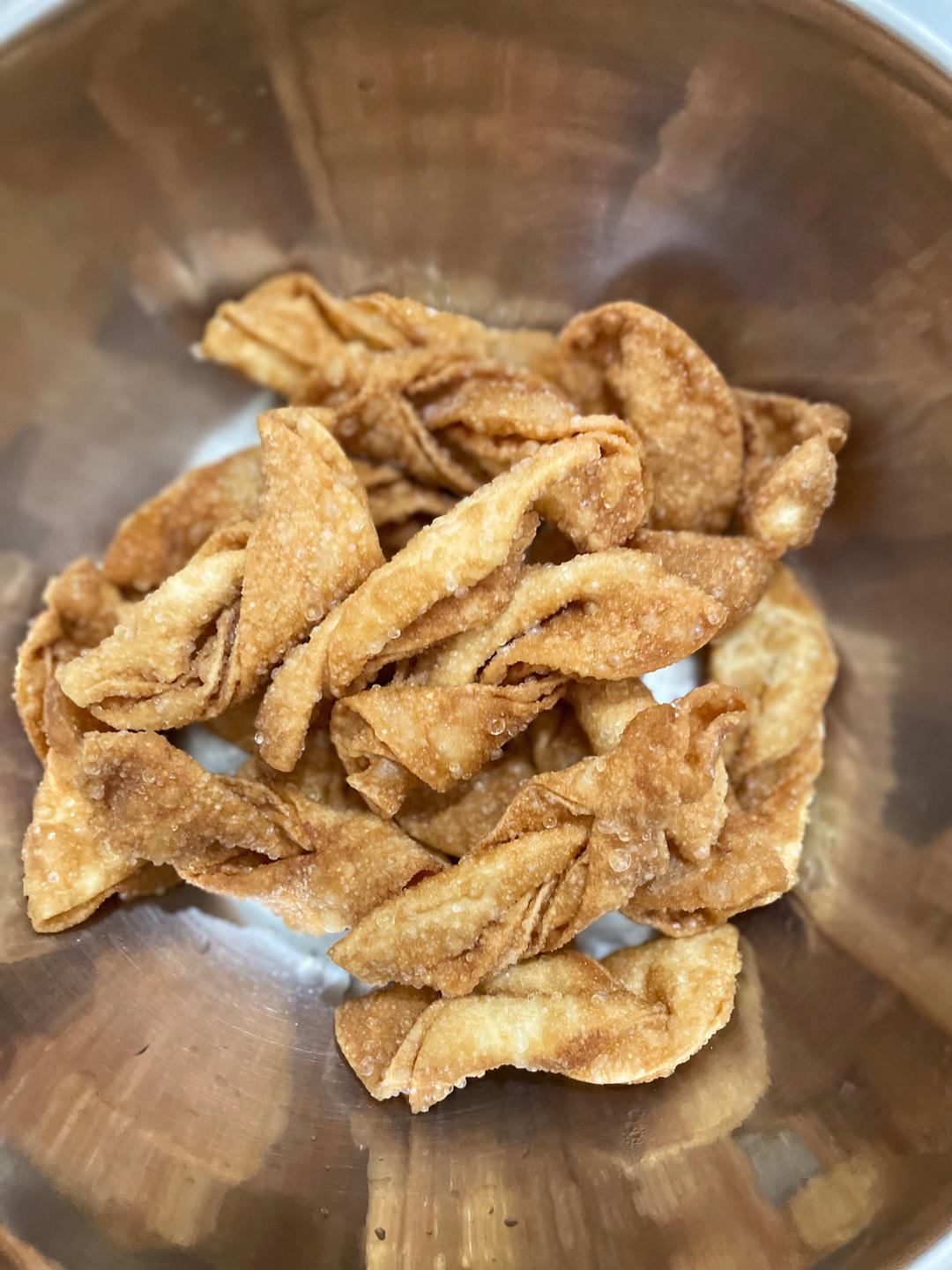 又香又脆的炸饺子皮