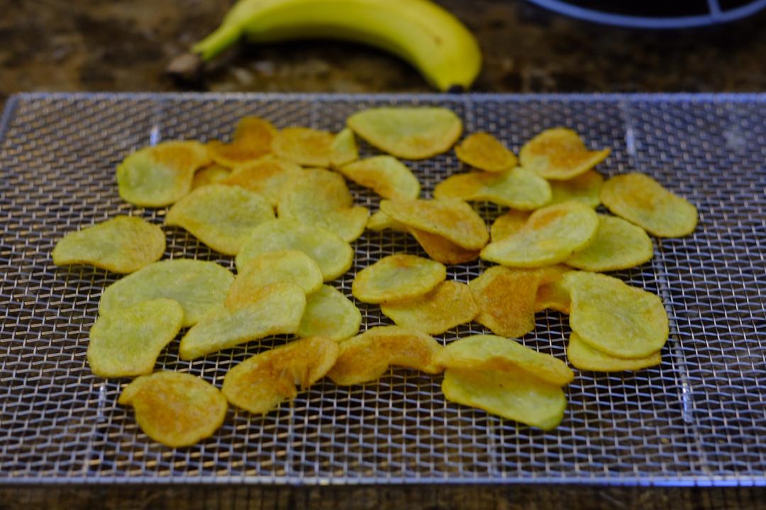 烤薯片的做法