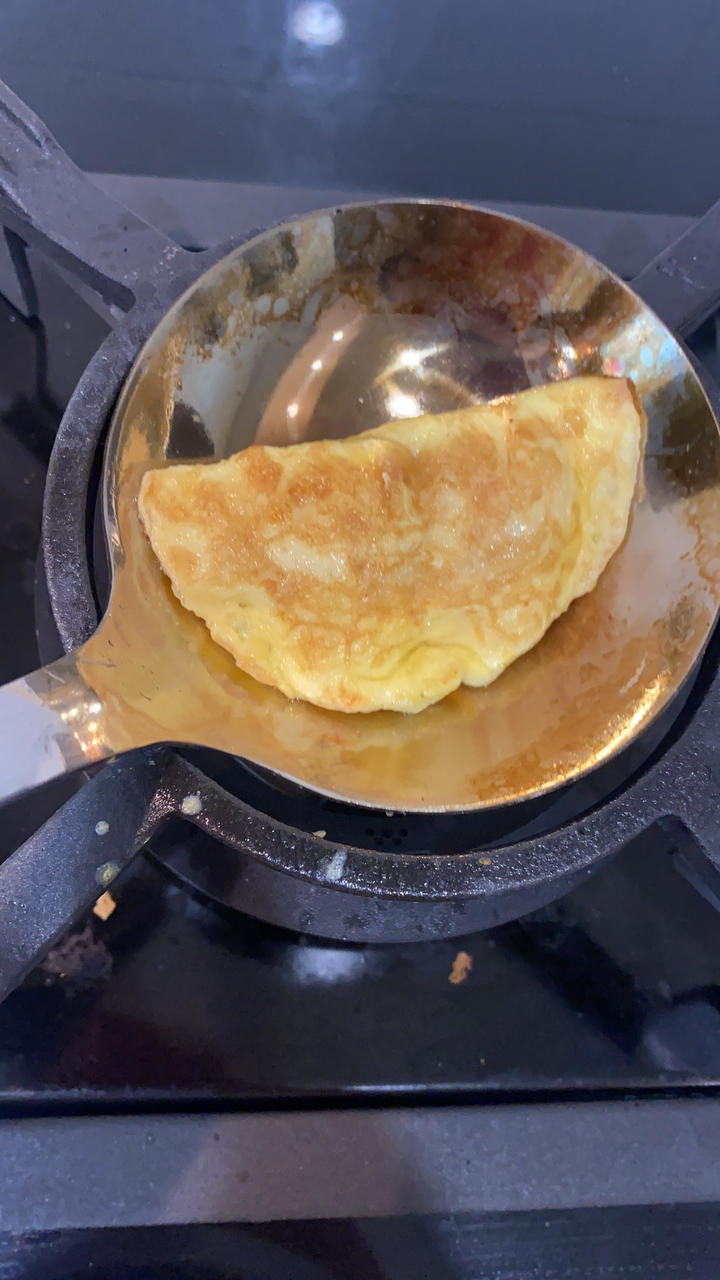 煎蛋：一双筷子一把勺，轻轻松松做蛋饺！