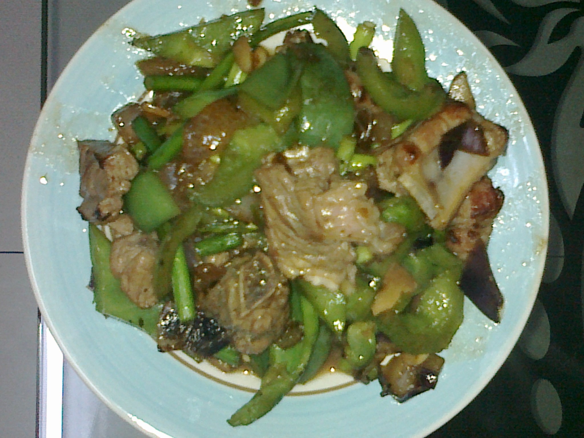 青椒炒牛肉