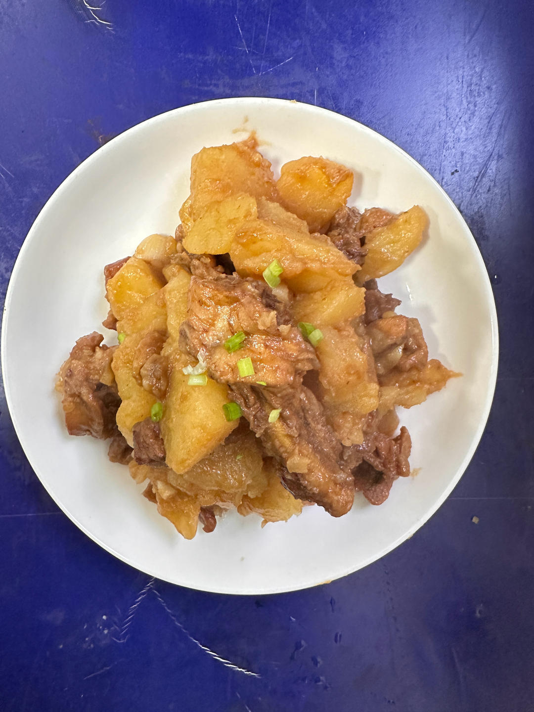琵琶鸡腿烧土豆