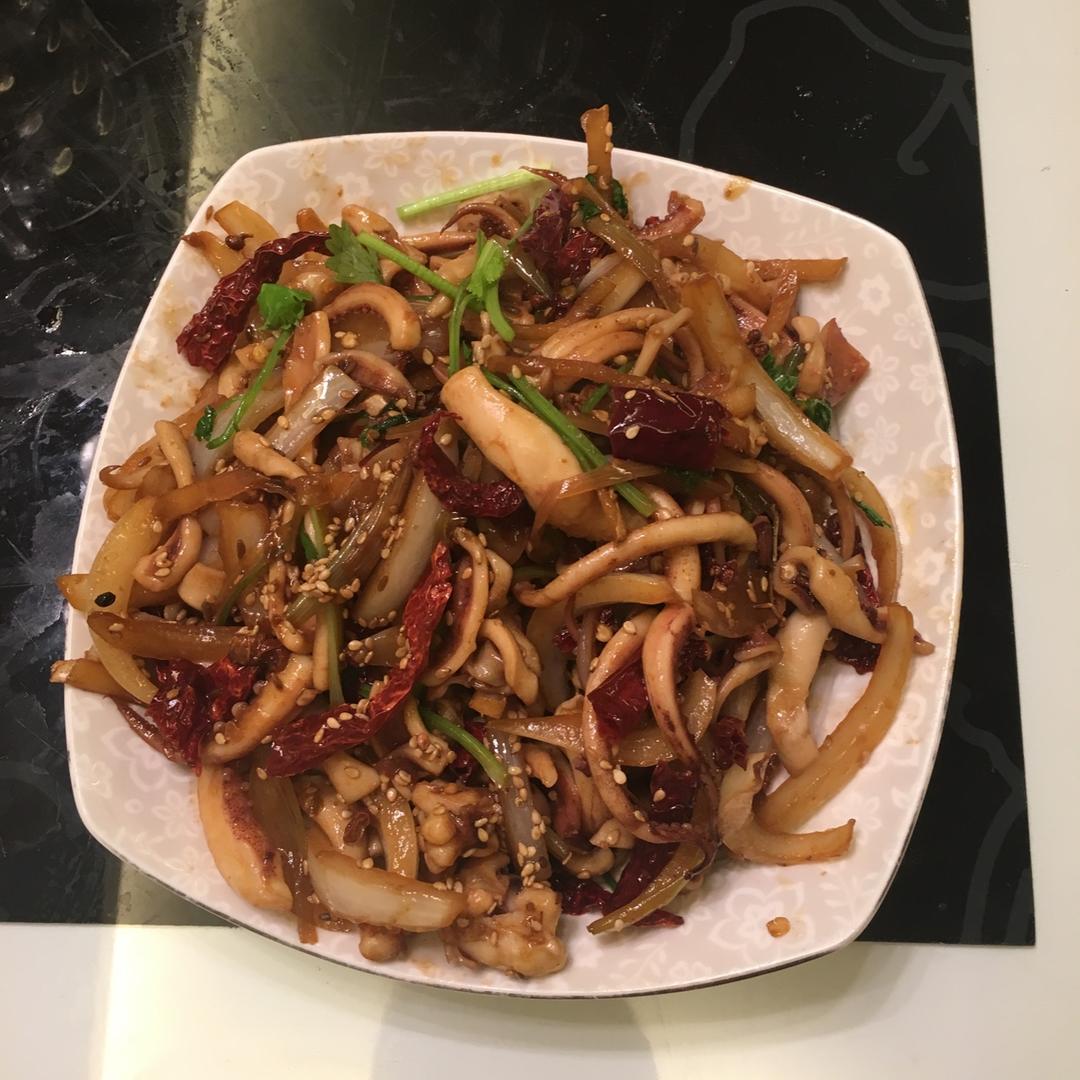 爆炒鱿鱼
