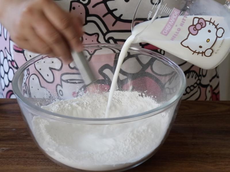 纯奶手撕吐司的做法 步骤1