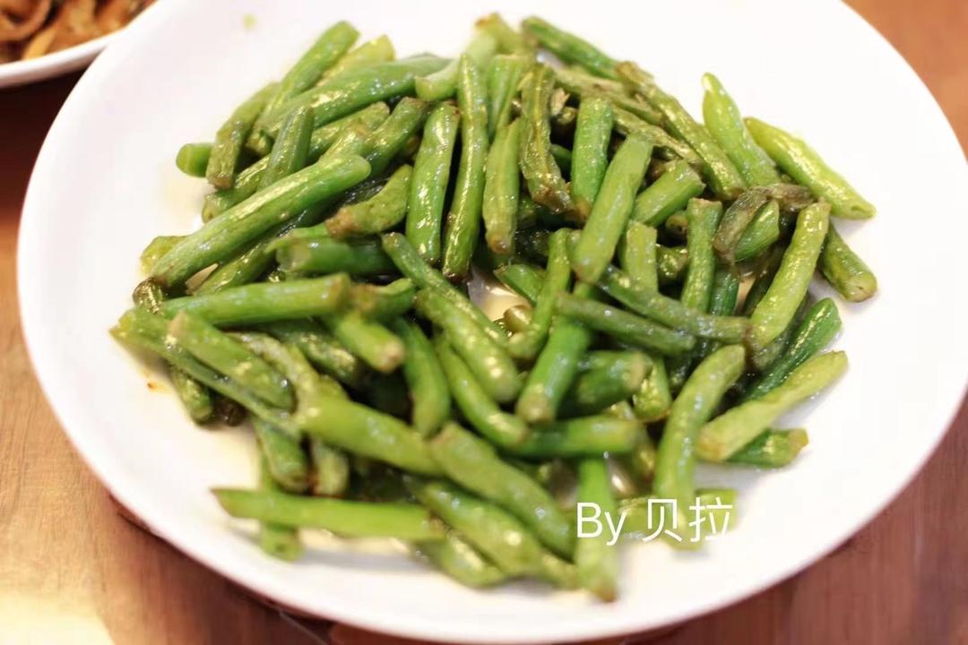 小美高温炒四季豆的做法