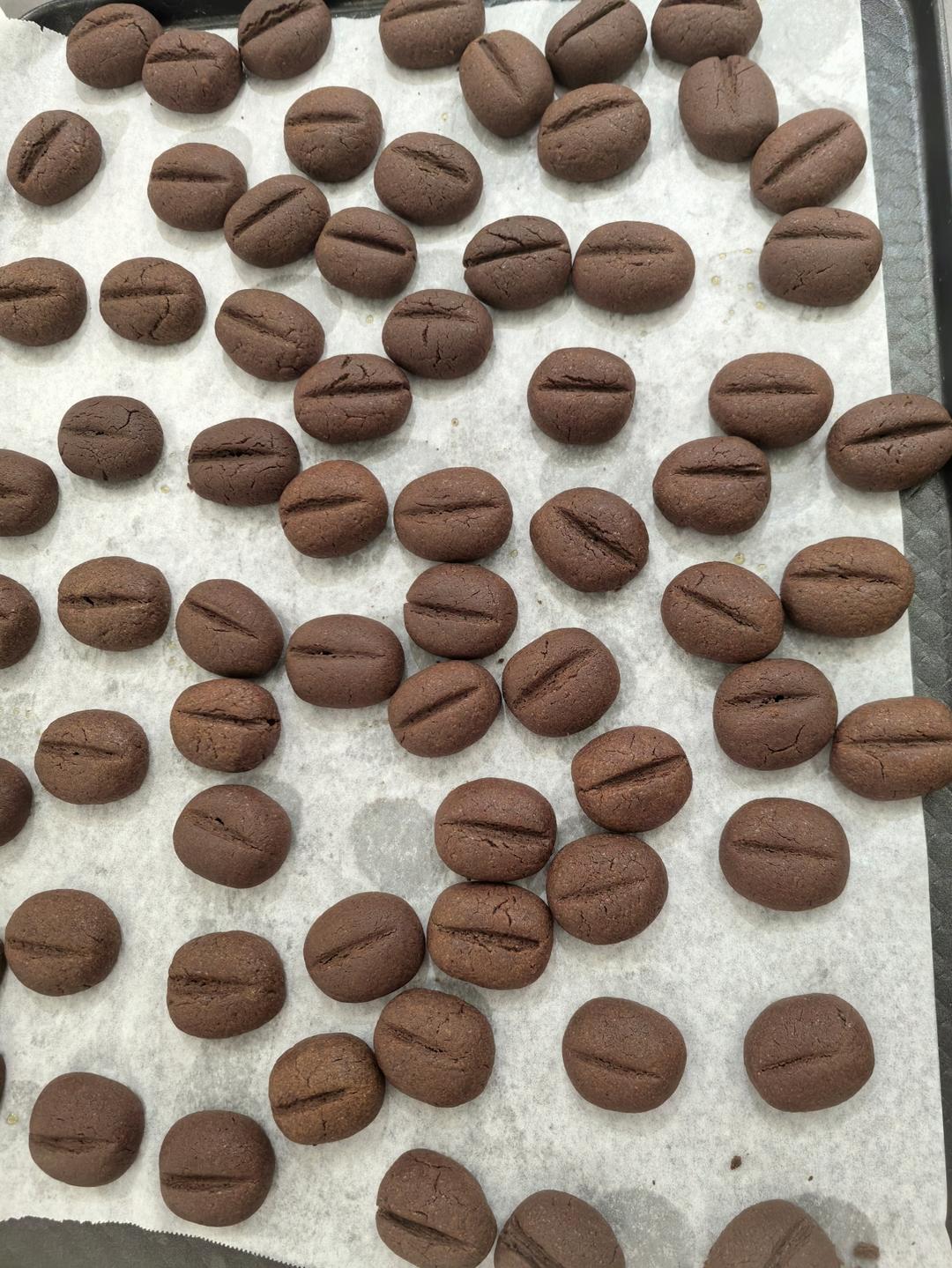 超浓郁醇厚的咖啡豆曲奇