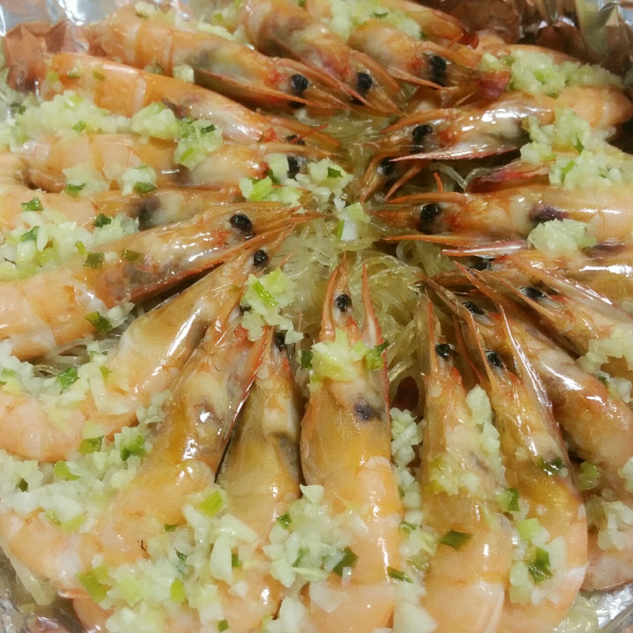 蒜蓉烤虾