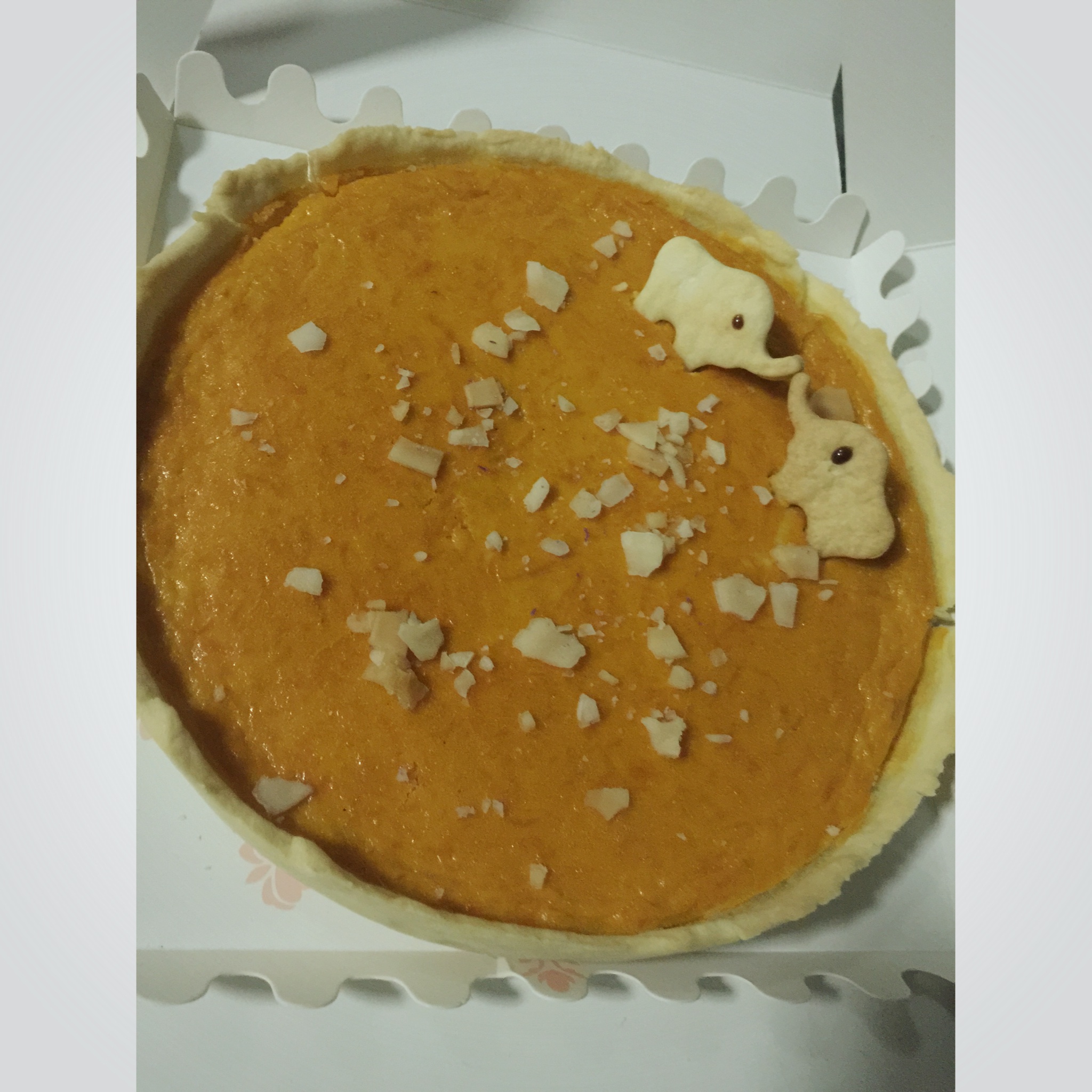 秋季时令小甜品——奶香南瓜派