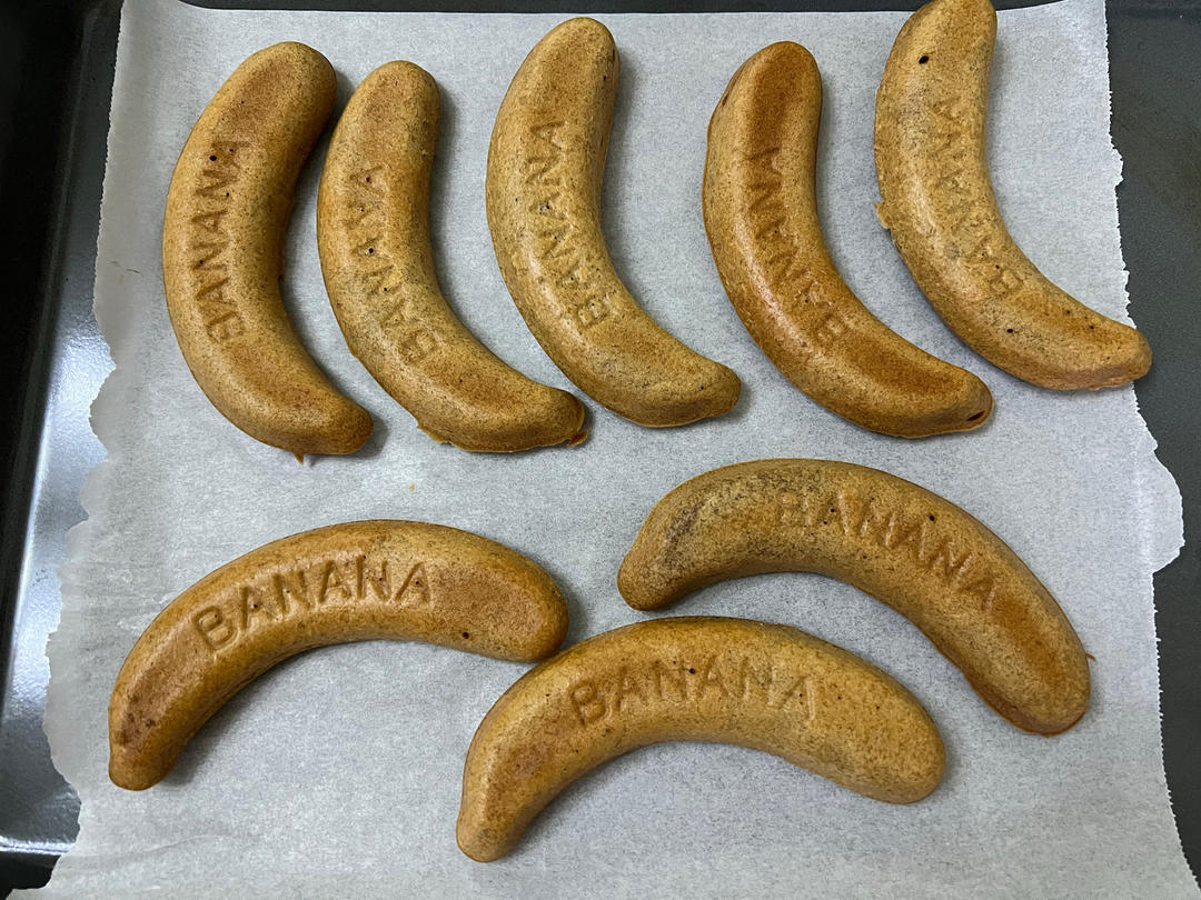 全麦香蕉蛋糕：美味有趣味~