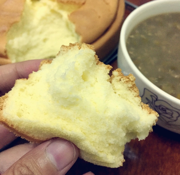 6寸原味戚风蛋糕