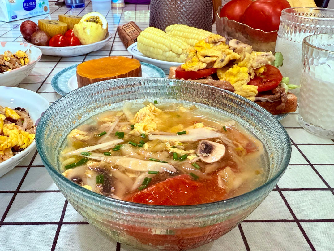 美味一碗鲜～番茄鸡蛋汤