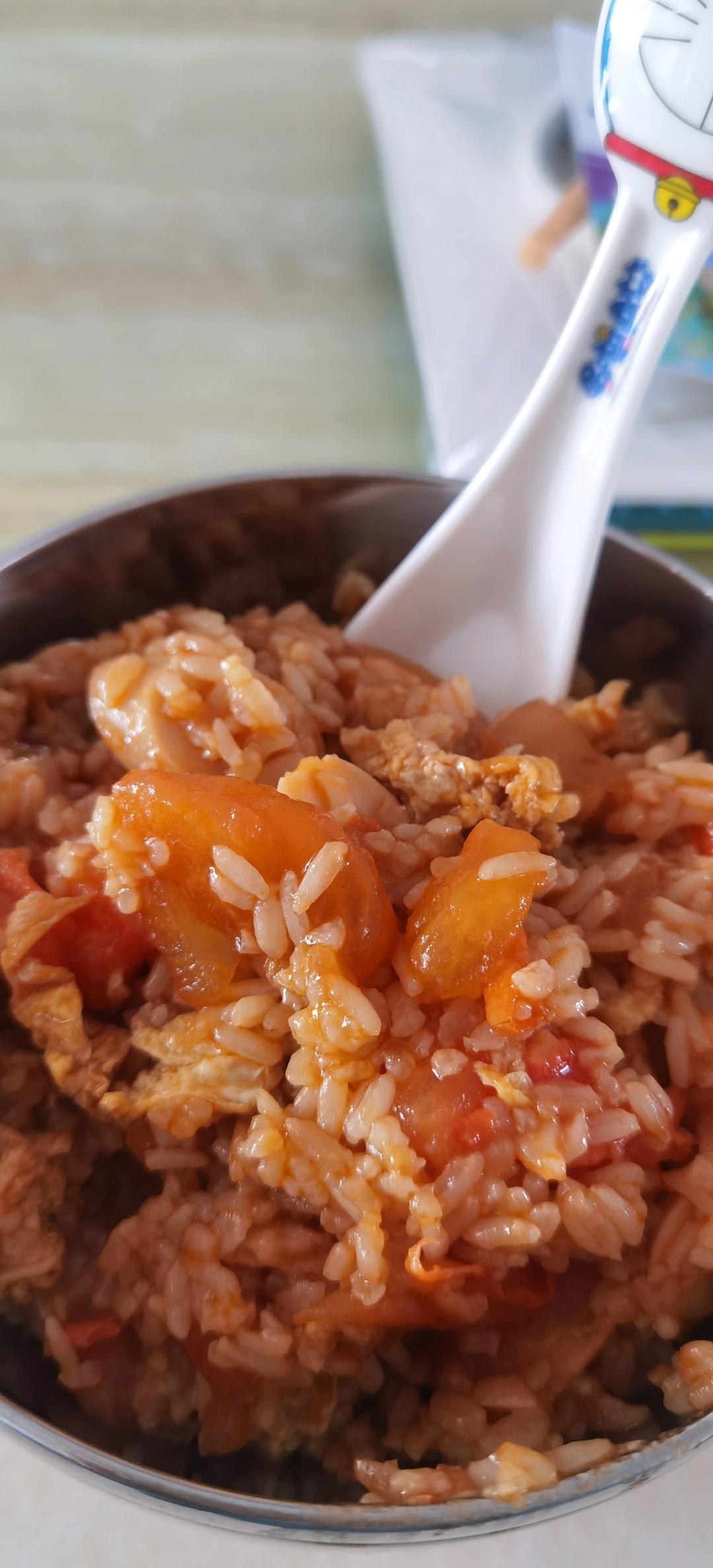 超级简单的西红柿烩饭