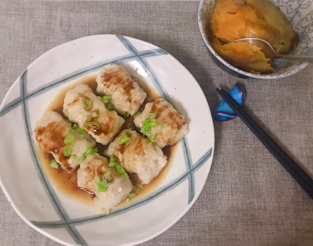 肉沫白菜卷