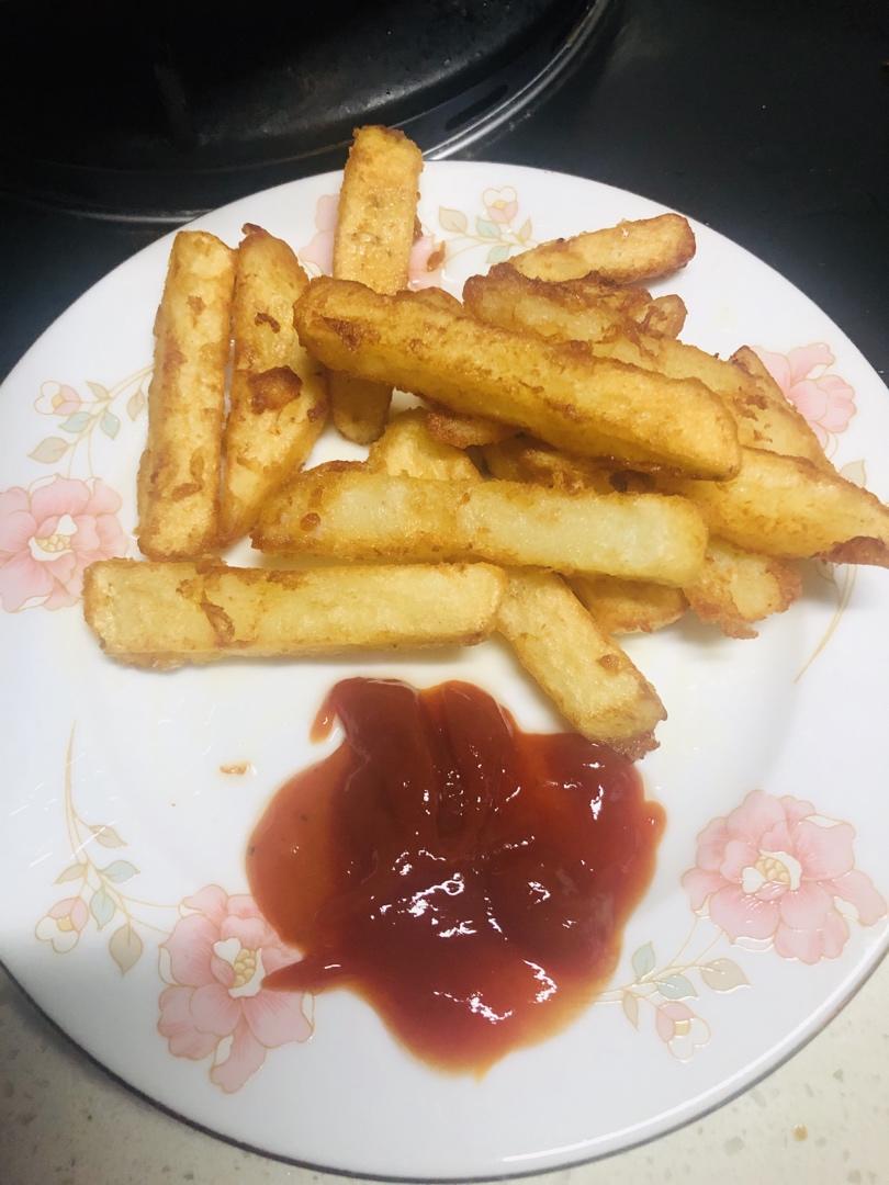 自制 肯德基 同款 薯条