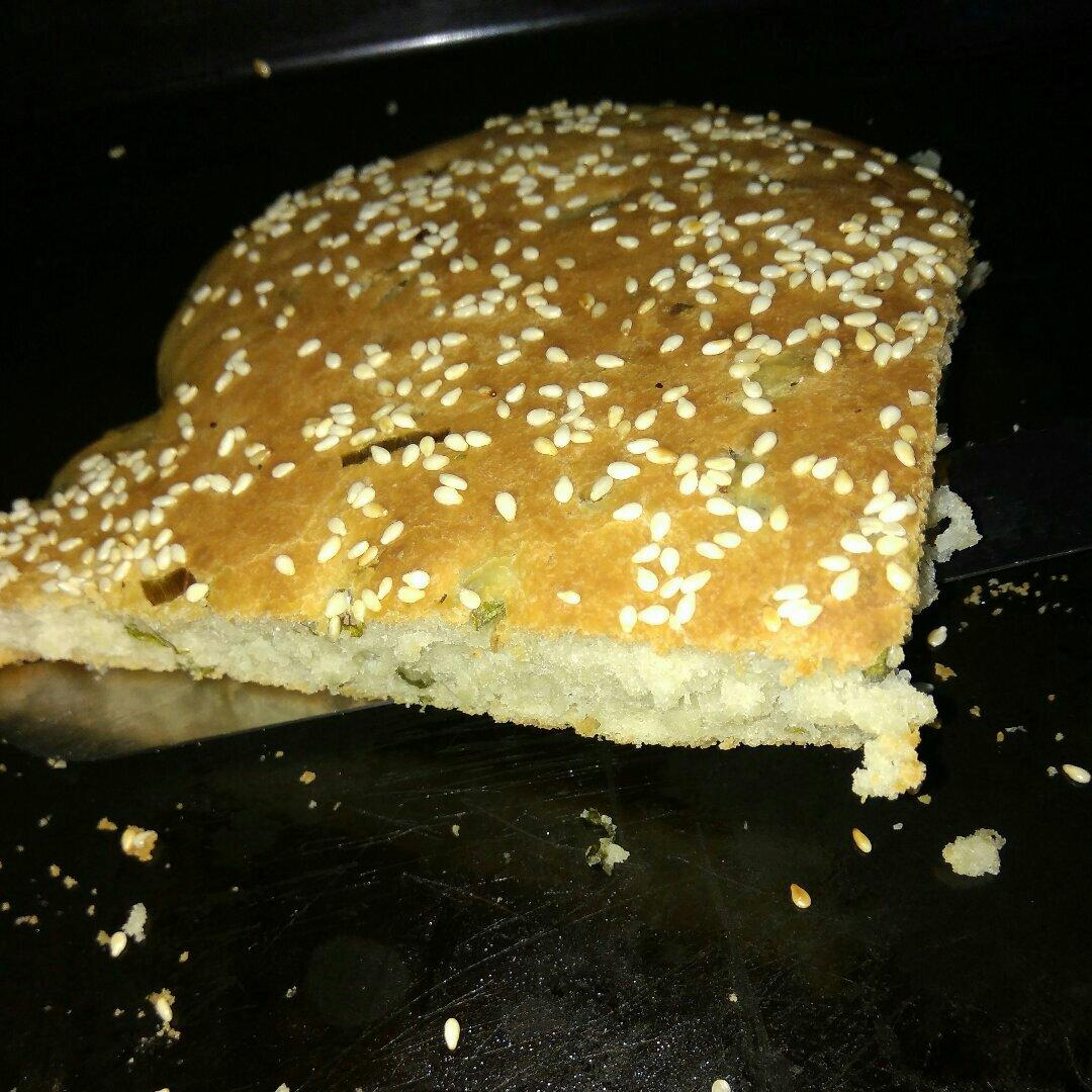 简易发面葱油饼（烤箱版）
