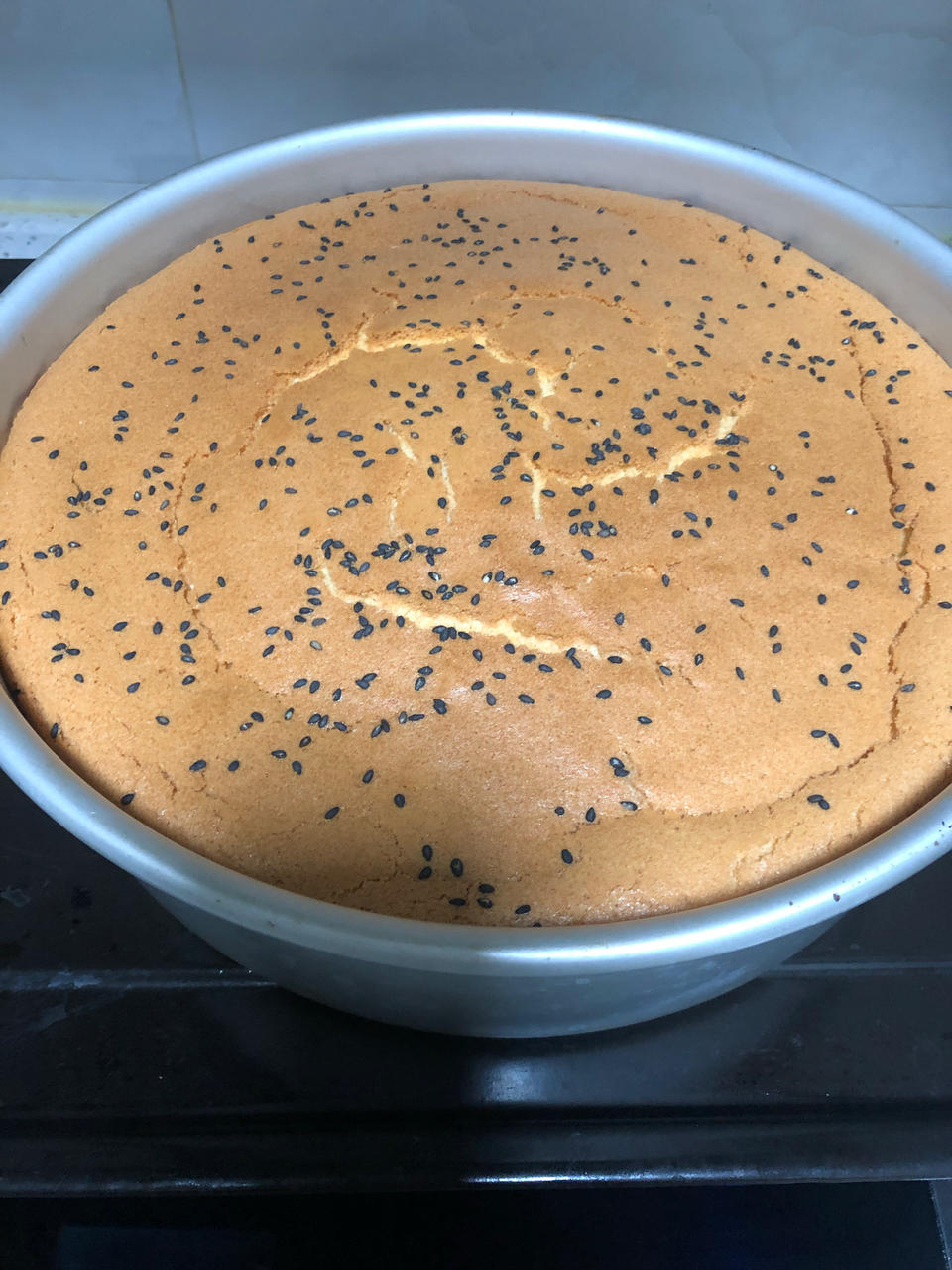 10寸戚风蛋糕胚 100%成功版本