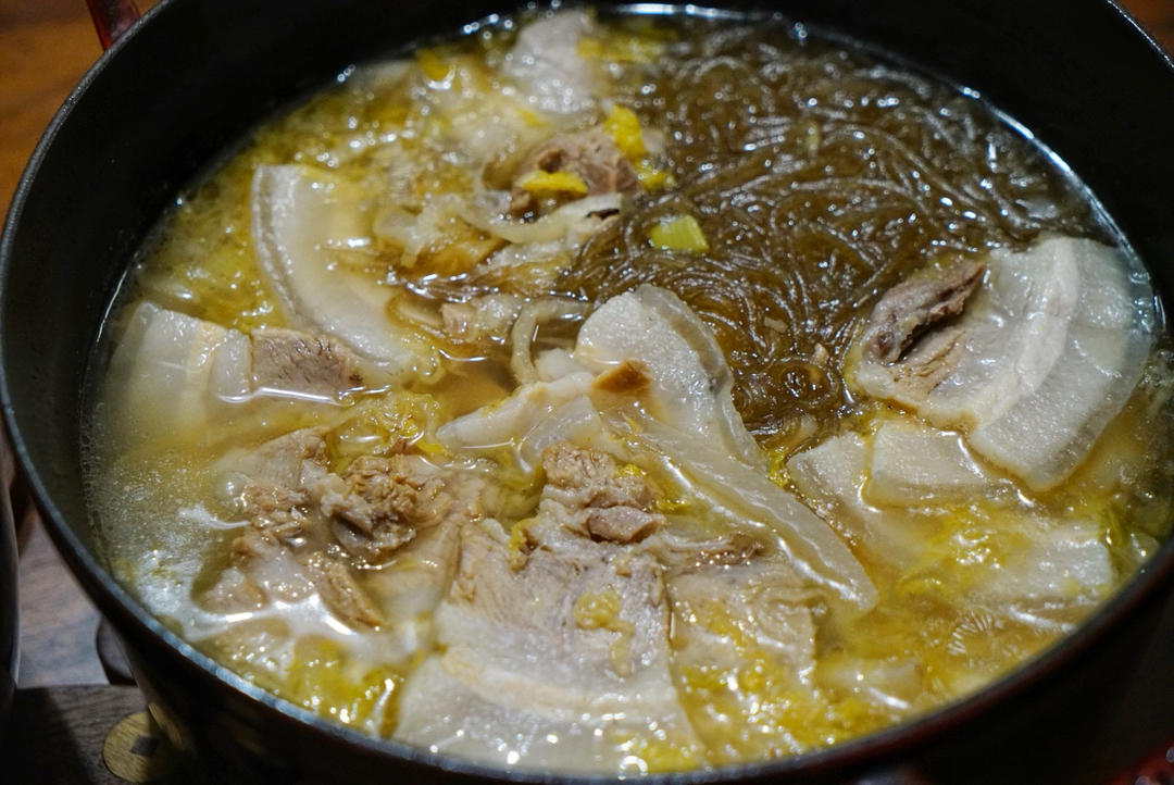 酸菜白肉炖粉条
