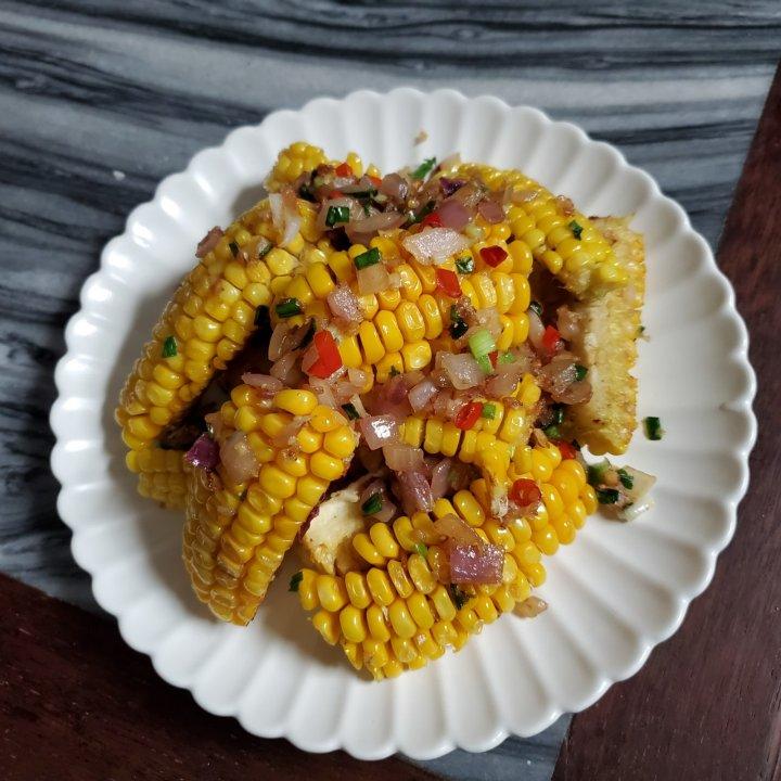 港式火锅店的椒盐玉米🌽