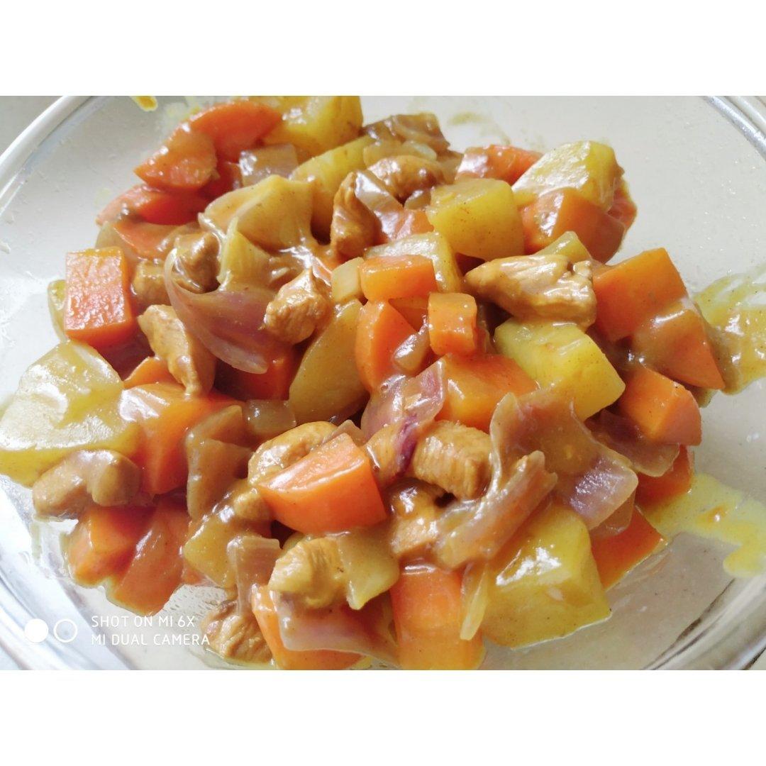 咖喱土豆鸡块