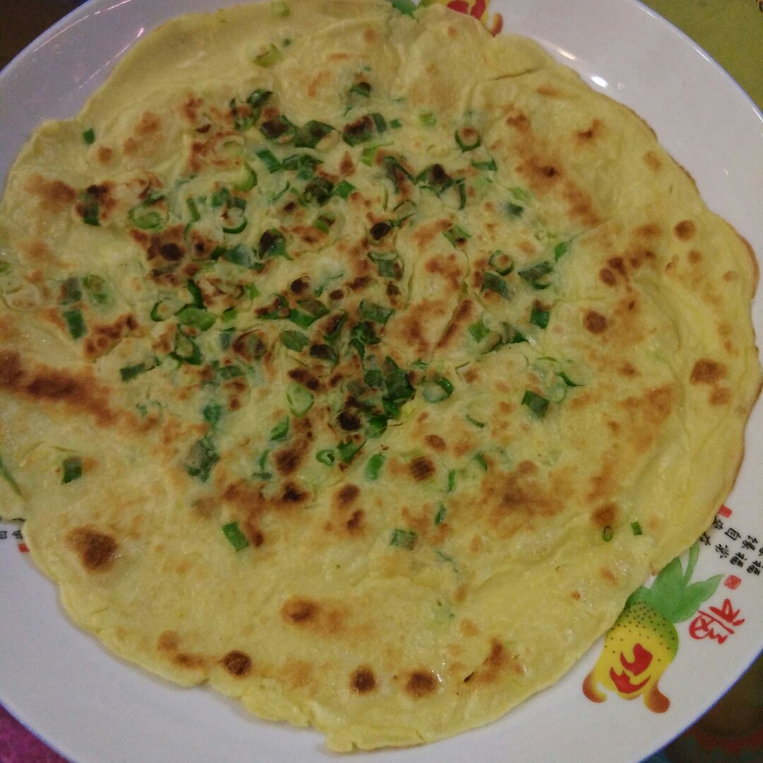 葱花鸡蛋饼