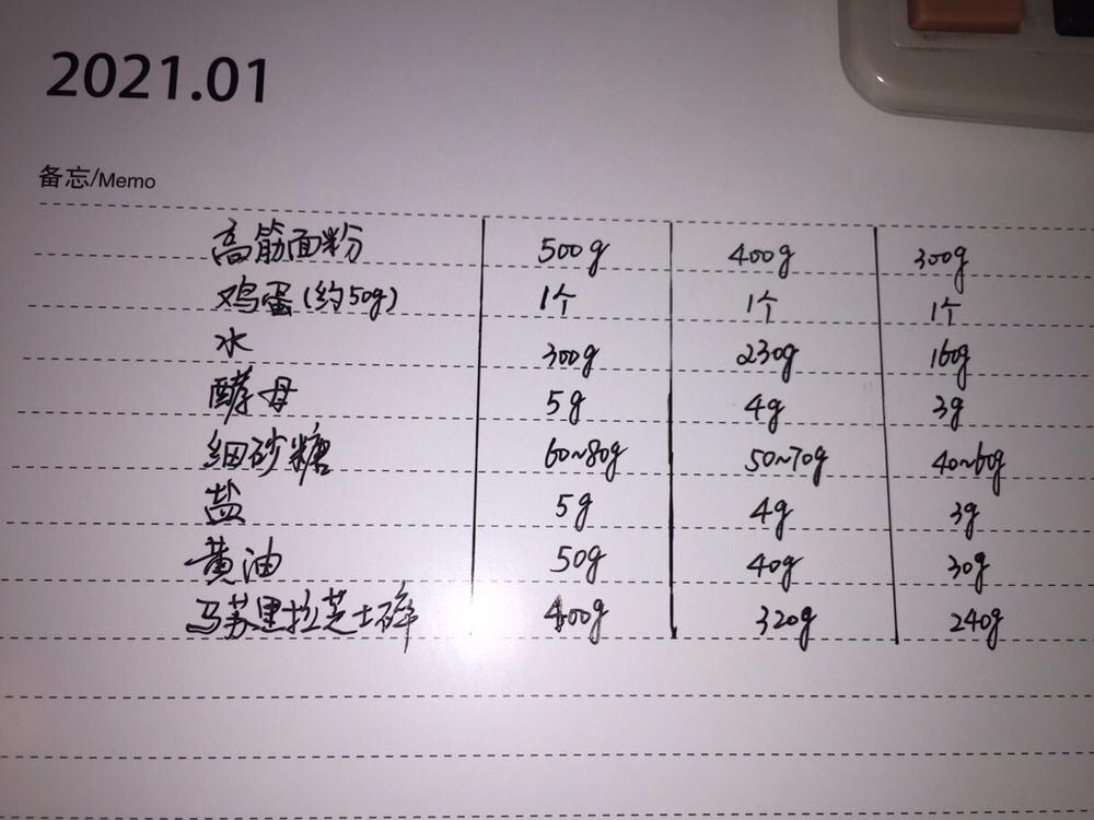 纯奶手撕吐司的做法 步骤1