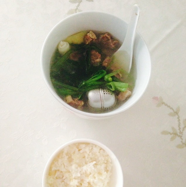 牛肋排两吃(汤+红烧)