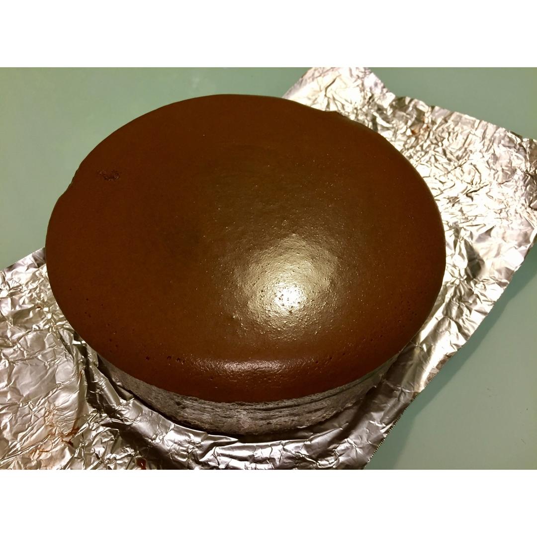 巧克力慕斯蛋糕（免烤）