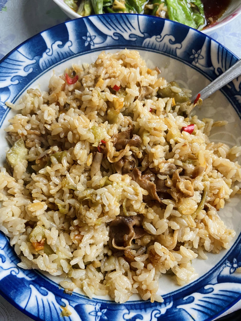 跟着白老师学的茄子饭