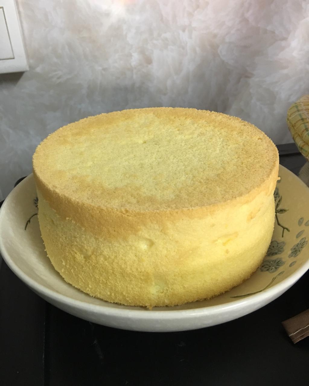 6寸戚风蛋糕（2蛋）