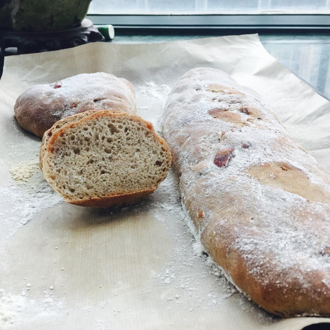 全麦胚芽果干软欧