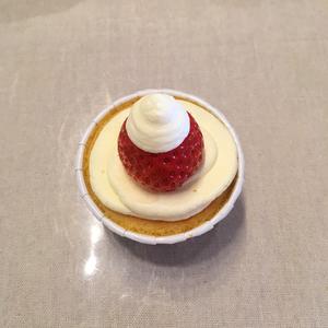 圣诞老人杯子蛋糕🍓草莓雪人蛋糕的做法 步骤15