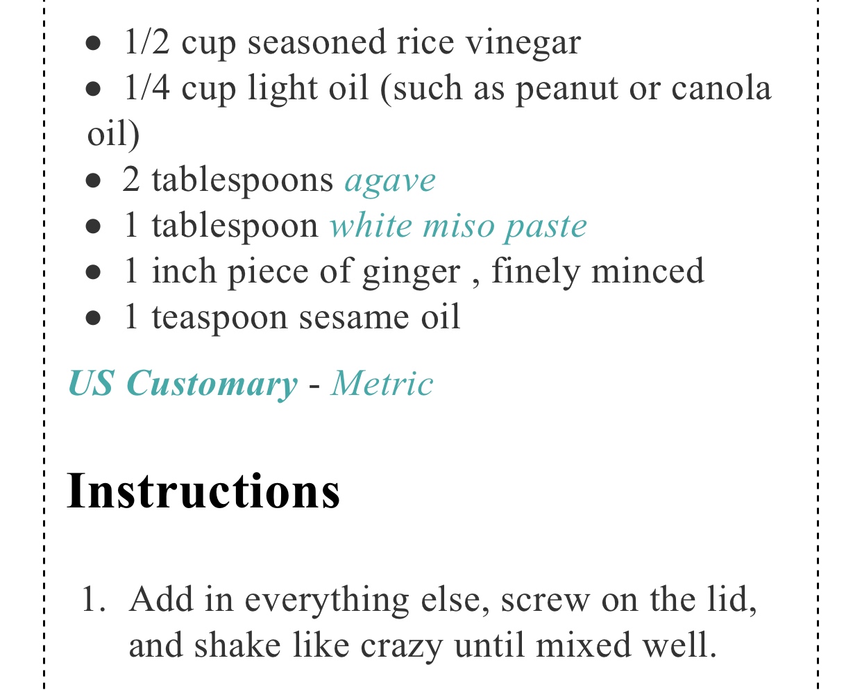 Vegan miso salad dressing素味增沙拉酱的做法 步骤2