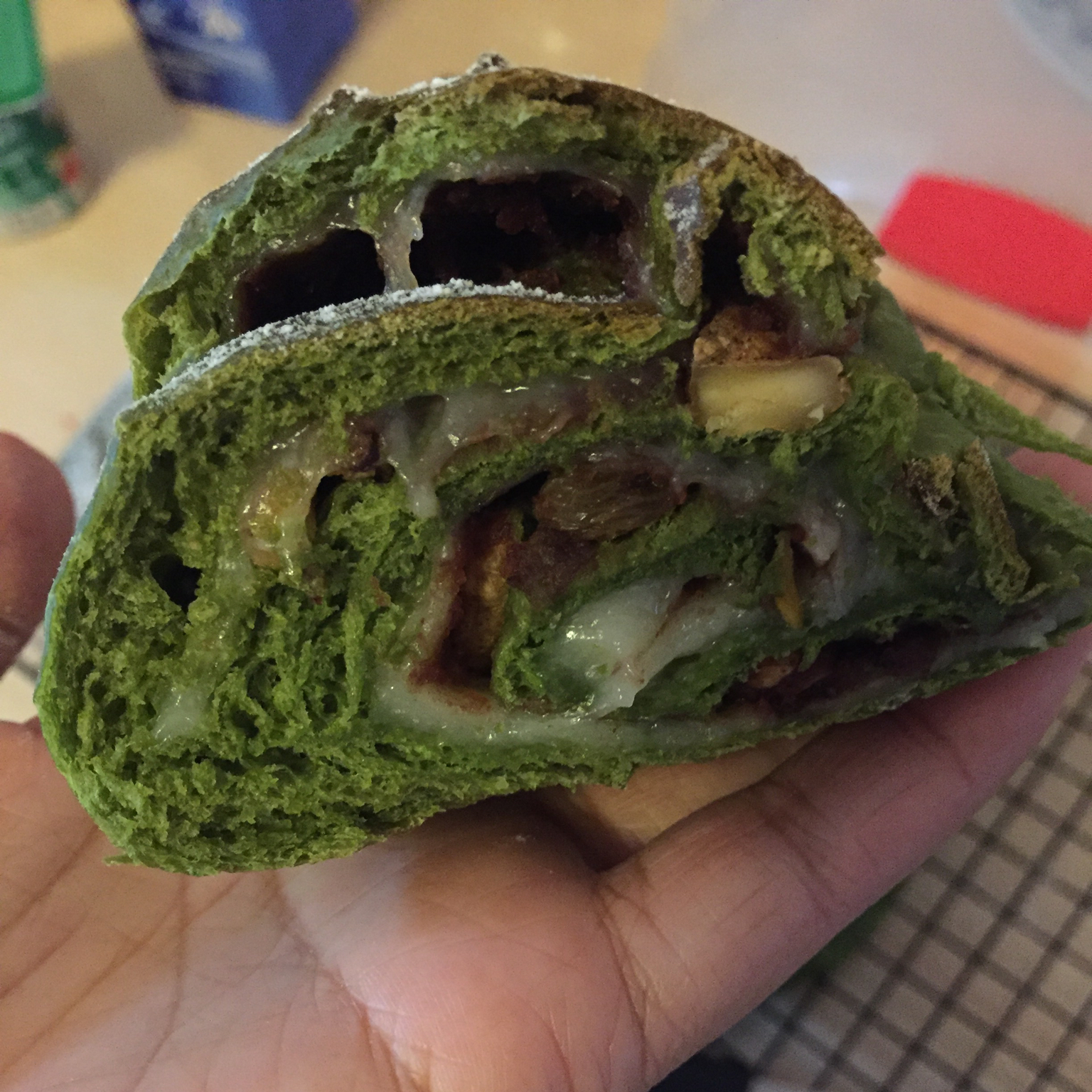 麻薯夹心可可（抹茶）软欧